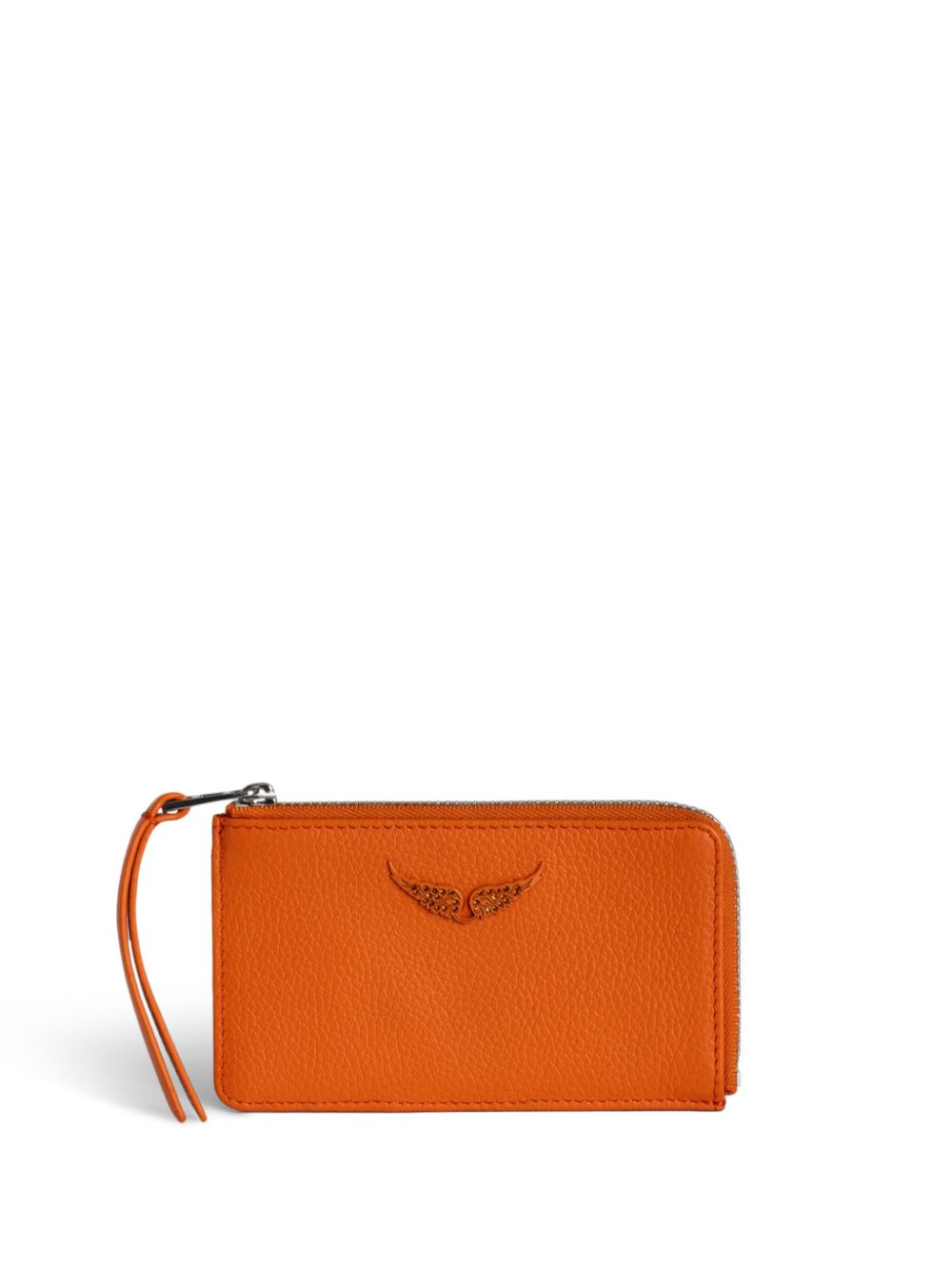 Zadig&Voltaire Wings-plaque cardholder - Orange von Zadig&Voltaire