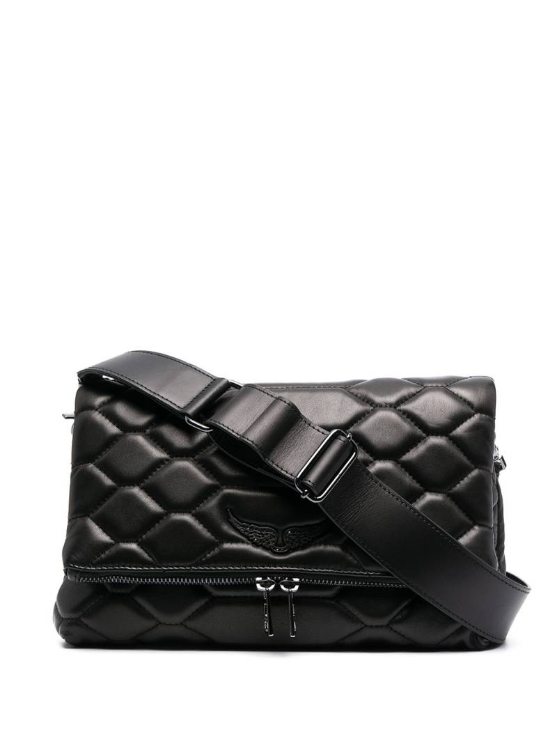 Zadig&Voltaire XL Rocky scale bag - Black von Zadig&Voltaire