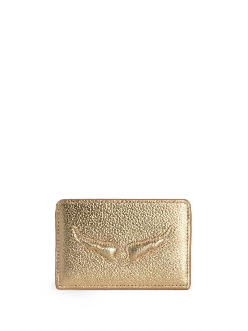 Zadig&Voltaire ZV Pass card holder - Gold von Zadig&Voltaire