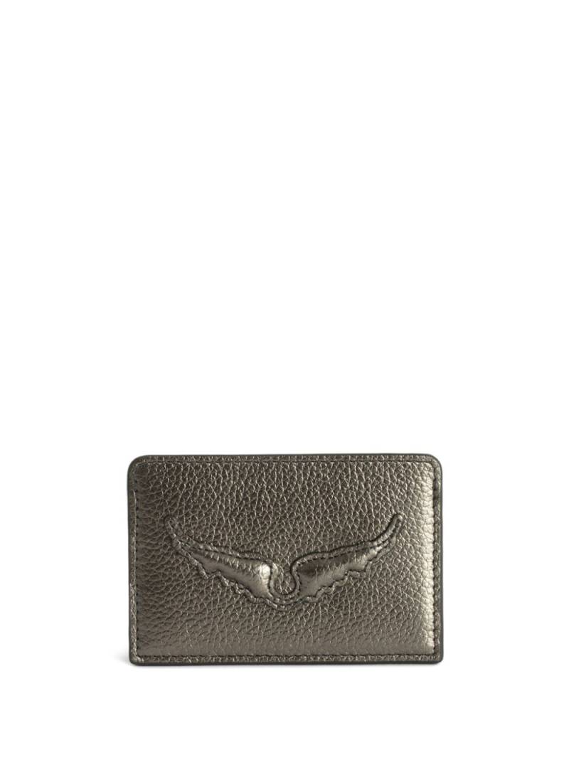 Zadig&Voltaire ZV leather wallter - Silver von Zadig&Voltaire