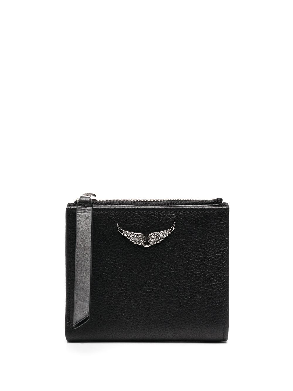 Zadig&Voltaire billfold leather wallet - Black von Zadig&Voltaire