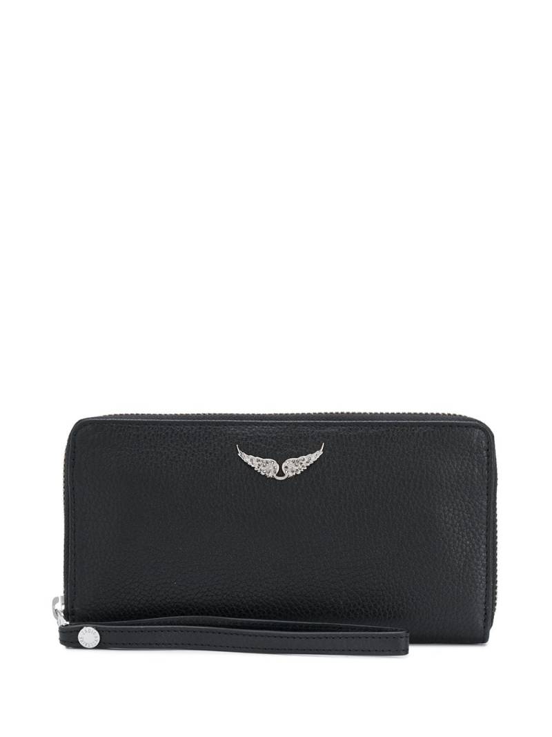 Zadig&Voltaire continental wallet - Black von Zadig&Voltaire