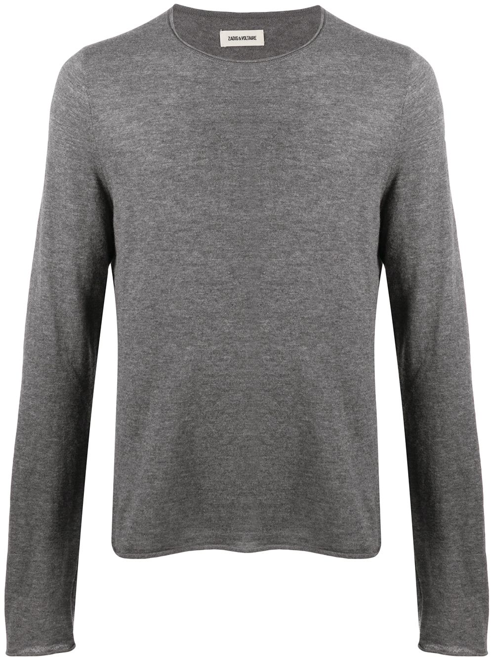 Zadig&Voltaire fine knit cashmere jumper - Grey von Zadig&Voltaire