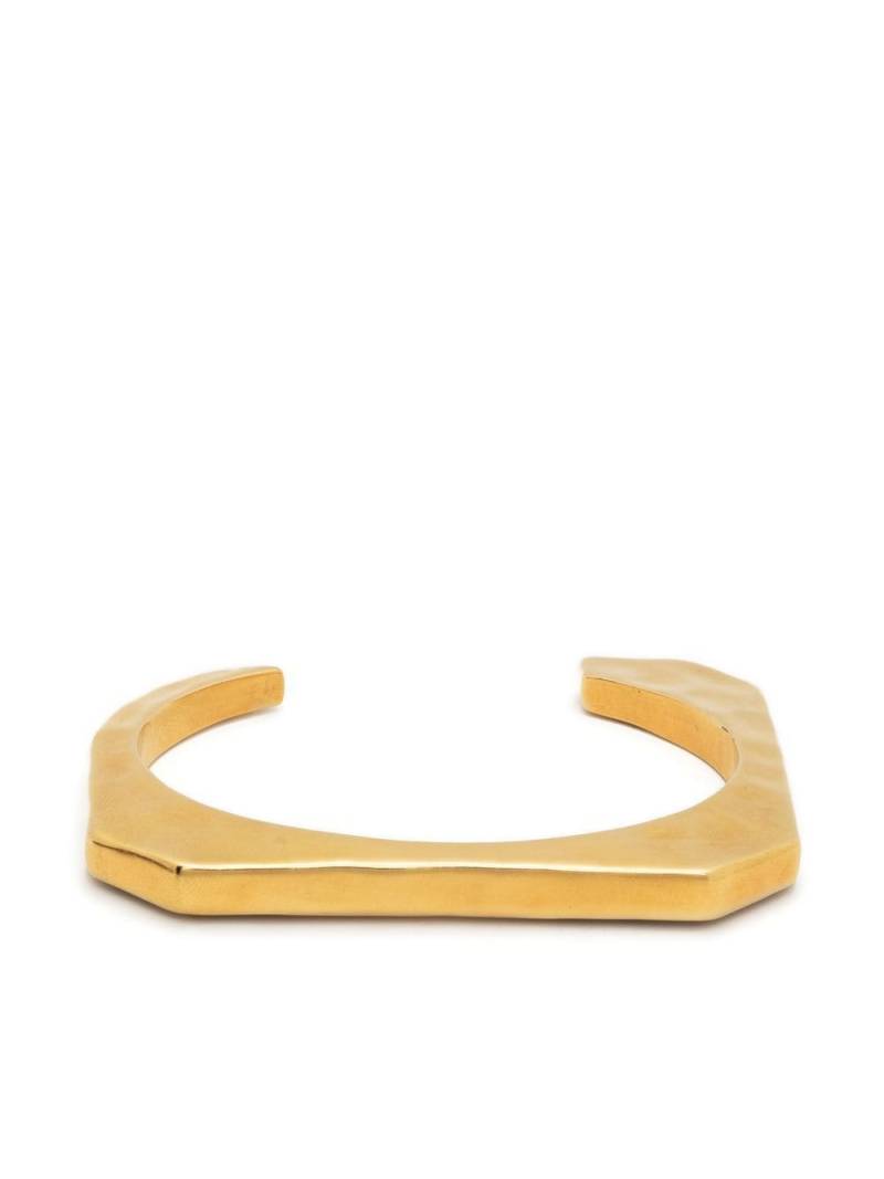 Zadig&Voltaire geometric-cut cuff bangle - Gold von Zadig&Voltaire