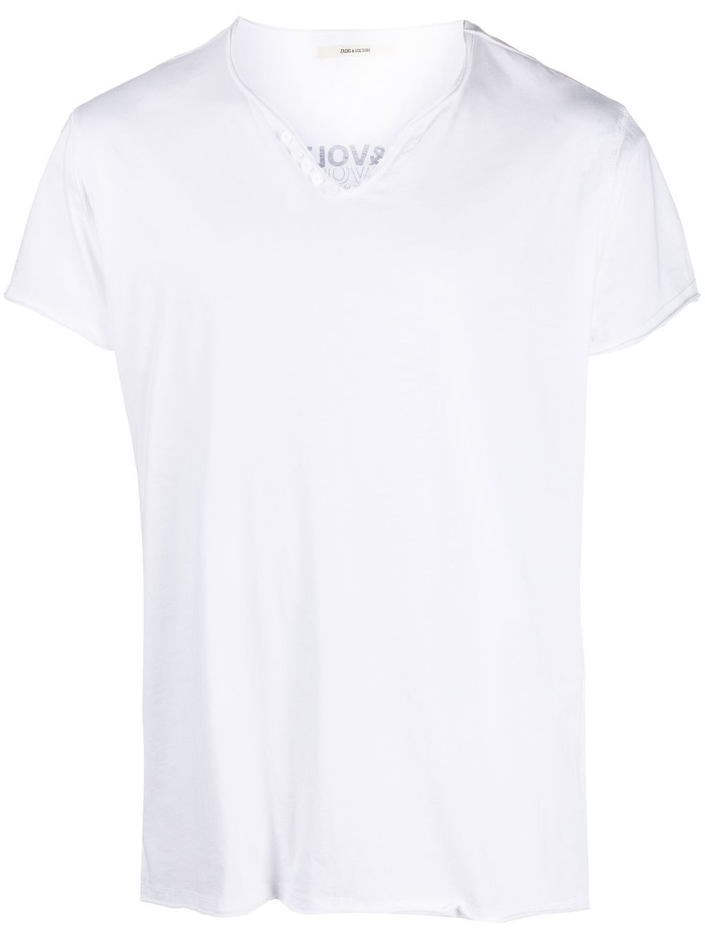 Zadig&Voltaire graphic-print cotton T-shirt - White von Zadig&Voltaire