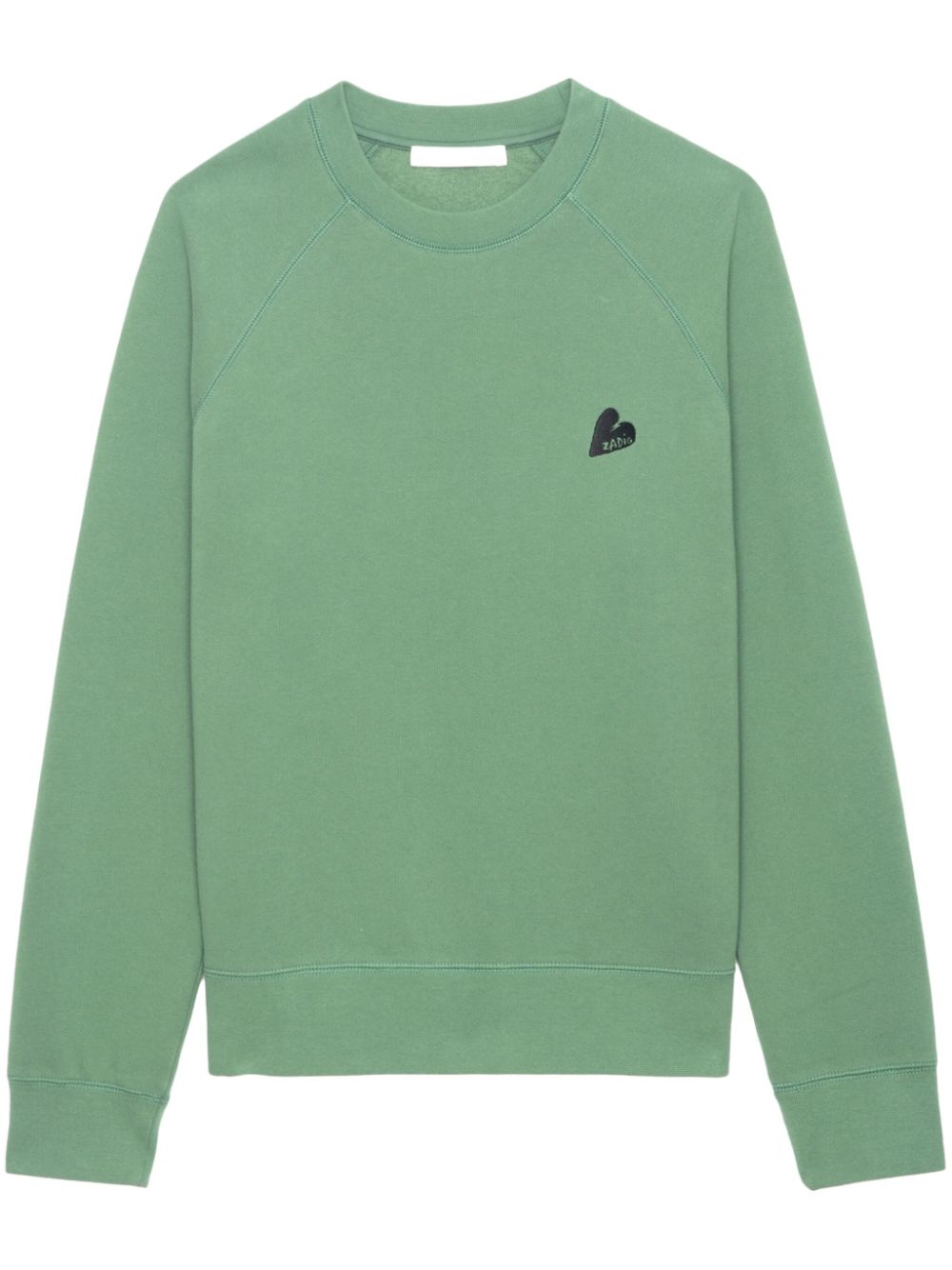 Zadig&Voltaire heart-detail sweatshirt - Green von Zadig&Voltaire