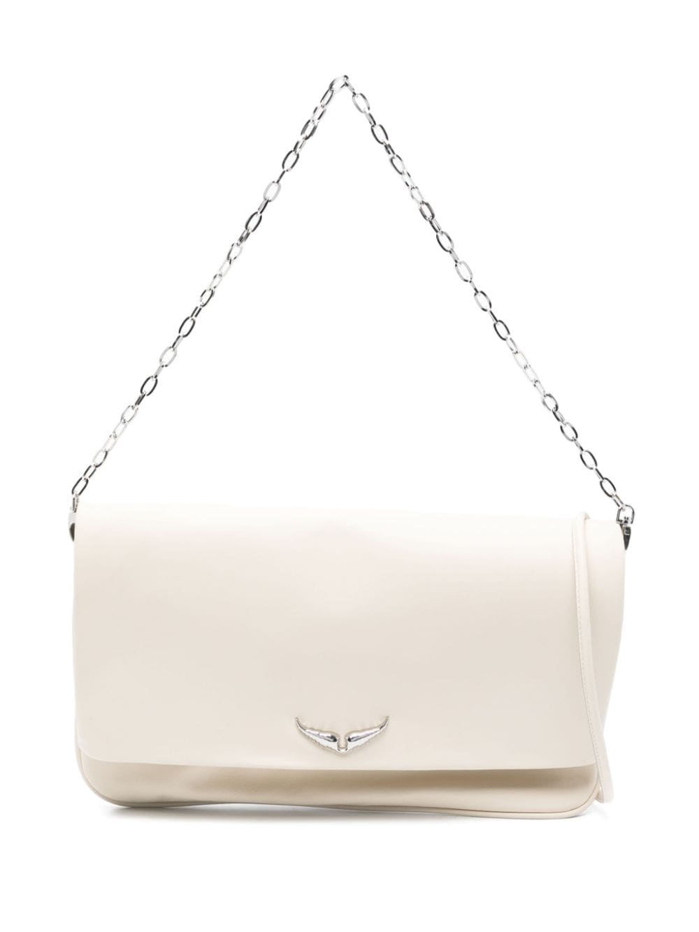 Zadig&Voltaire large Rock Eternal clutch bag - Neutrals von Zadig&Voltaire