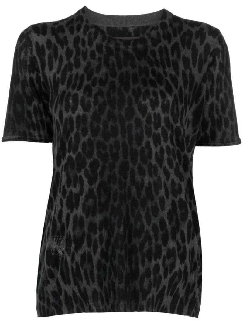 Zadig&Voltaire leopard print knitwear - Grey von Zadig&Voltaire