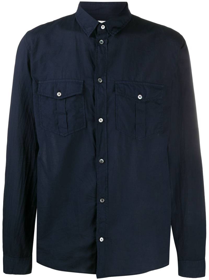 Zadig&Voltaire long sleeved shirt - Blue von Zadig&Voltaire