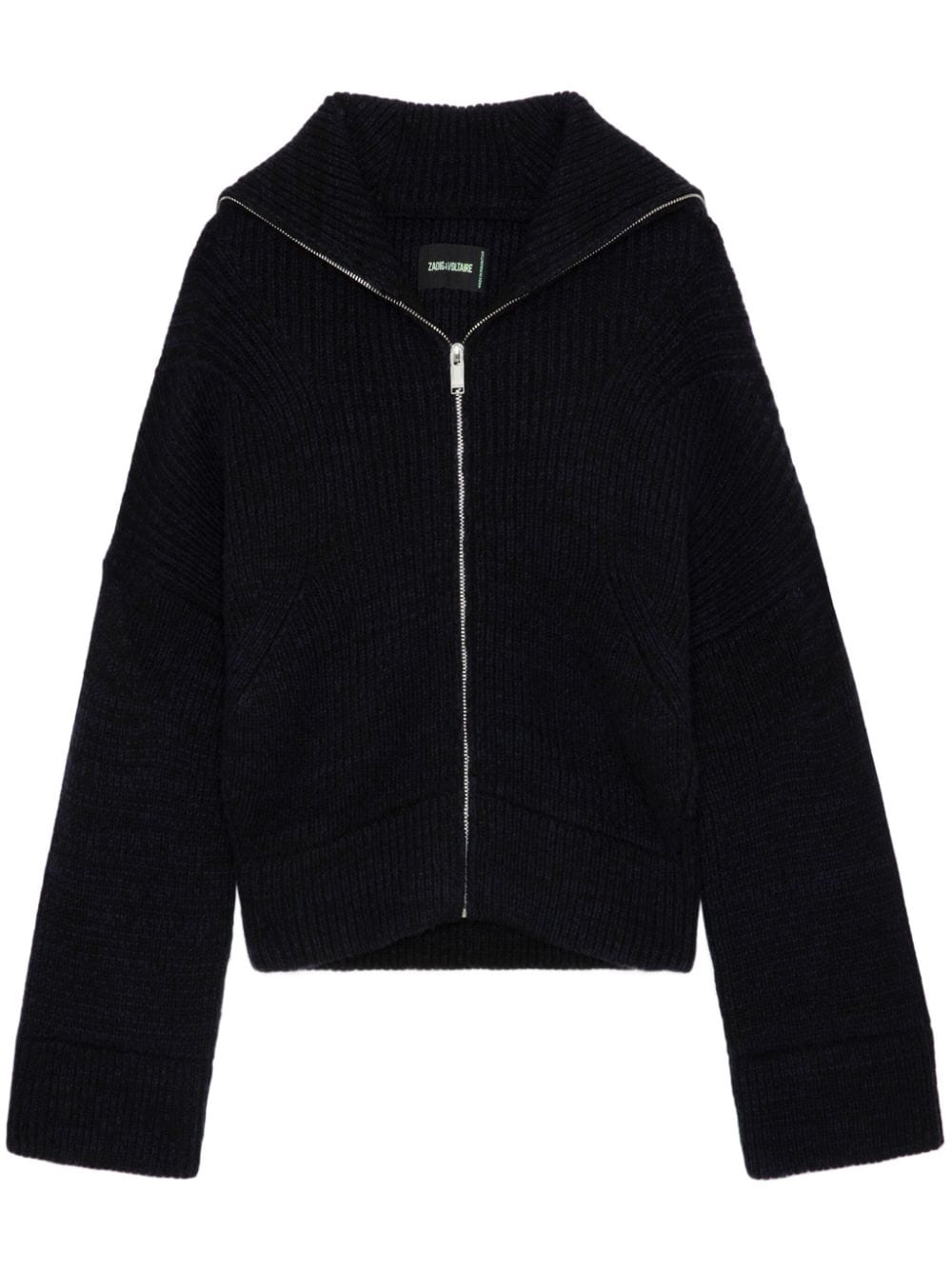 Zadig&Voltaire merino-cashmere knitted cardigan - Black von Zadig&Voltaire