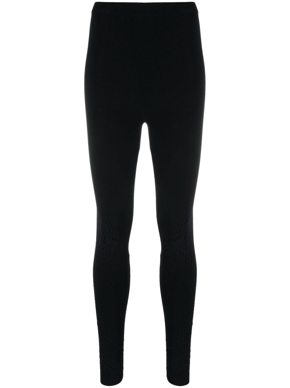 Zadig&Voltaire perforated high-waist leggings - Black von Zadig&Voltaire