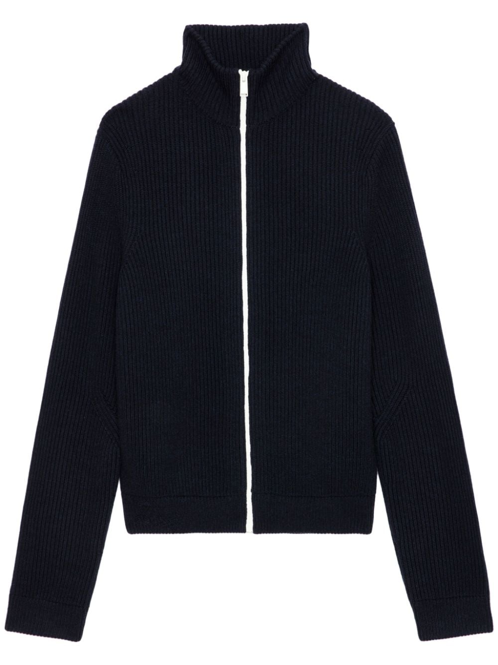 Zadig&Voltaire ribbed wool cardigan - Blue von Zadig&Voltaire