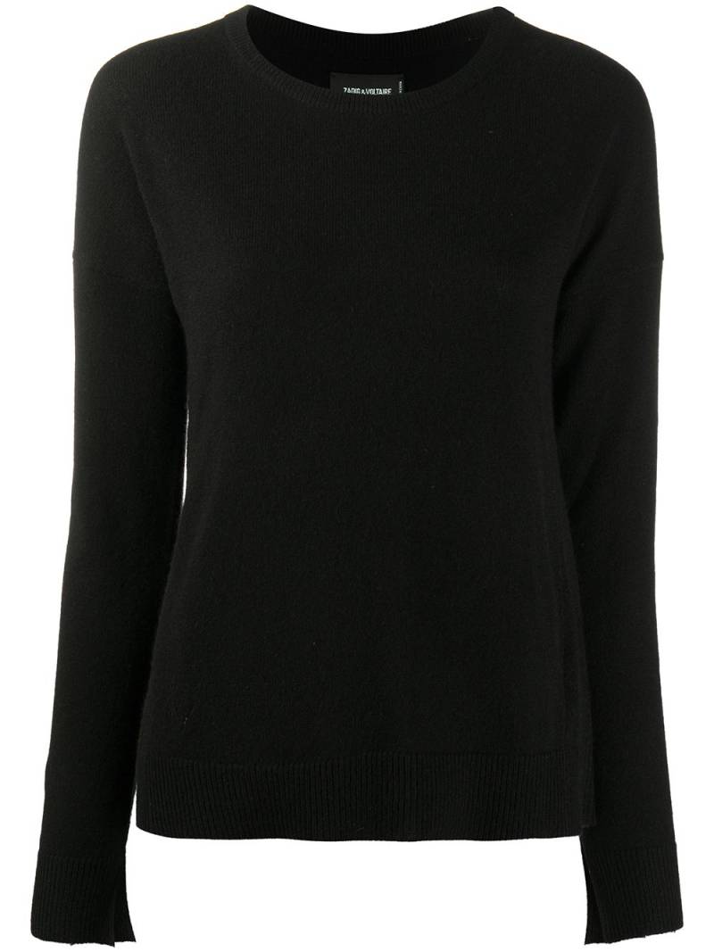 Zadig&Voltaire star-patch knitted jumper - Black von Zadig&Voltaire