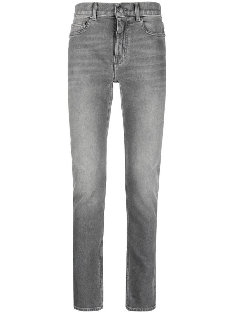 Zadig&Voltaire stonewashed straight-leg trousers - Grey von Zadig&Voltaire