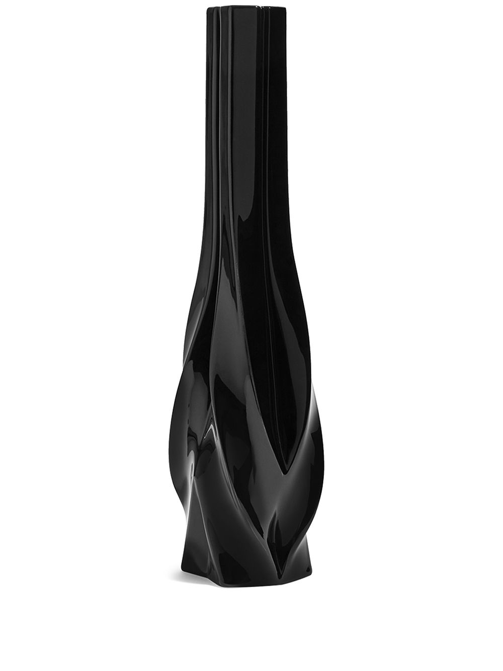 Zaha Hadid Design Braid candlestick (37.5cm) - Black von Zaha Hadid Design