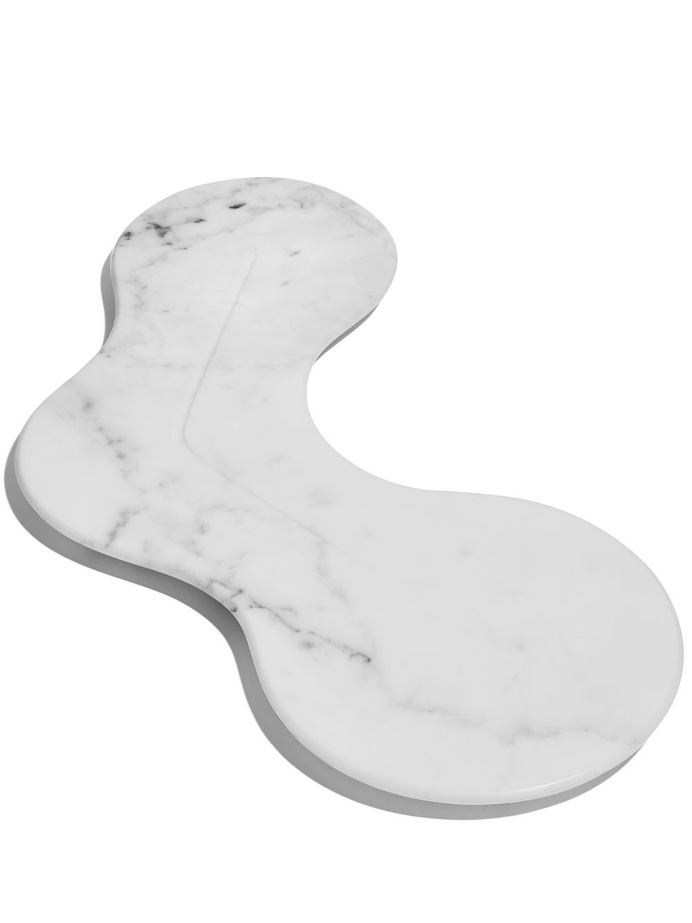 Zaha Hadid Design Cell marble platter - White von Zaha Hadid Design