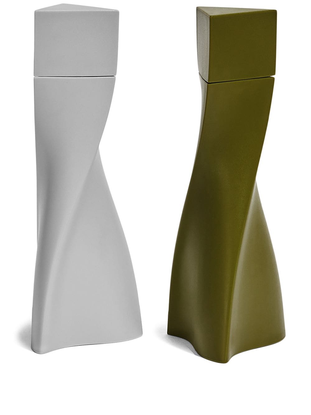 Zaha Hadid Design Duo salt and pepper mills - Green von Zaha Hadid Design