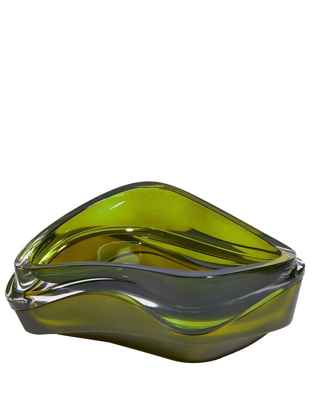 Zaha Hadid Design plex organic vessel - Green von Zaha Hadid Design