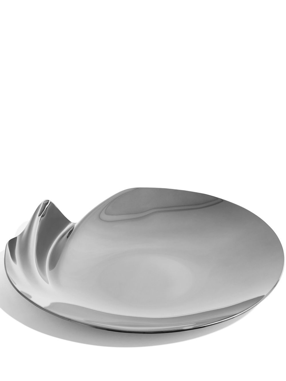 Zaha Hadid Design Serenity stainless steel platter - Silver von Zaha Hadid Design