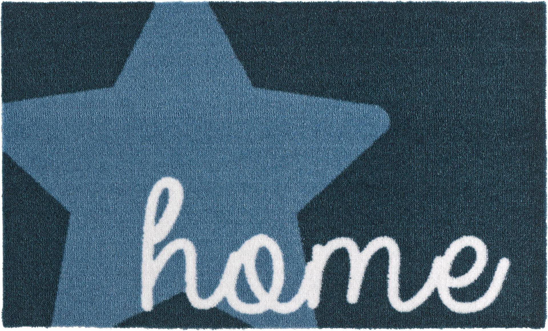 HANSE Home Fussmatte »Star Home«, rechteckig, Stern, mit Spruch, Schrift, Robust, Rutschhemend, Eingang, Waschbar von HANSE Home