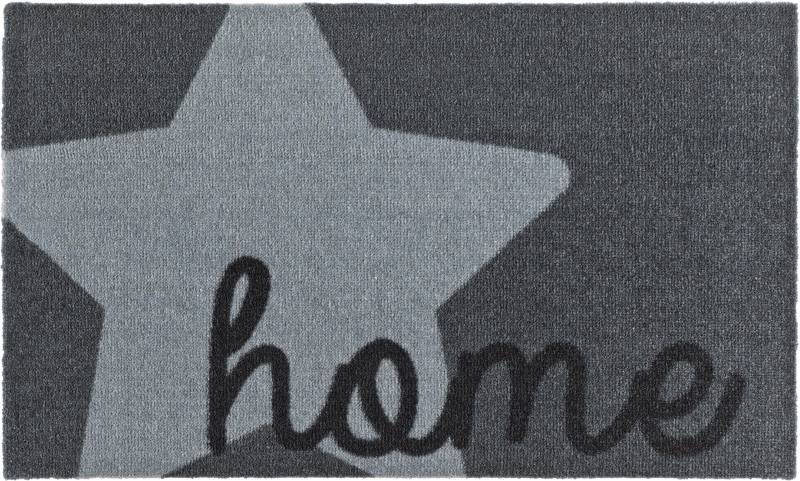 HANSE Home Fussmatte »Star Home«, rechteckig, 7 mm Höhe, Stern, mit Spruch, Schrift, Robust, Rutschhemend, Eingang, Waschbar von HANSE Home