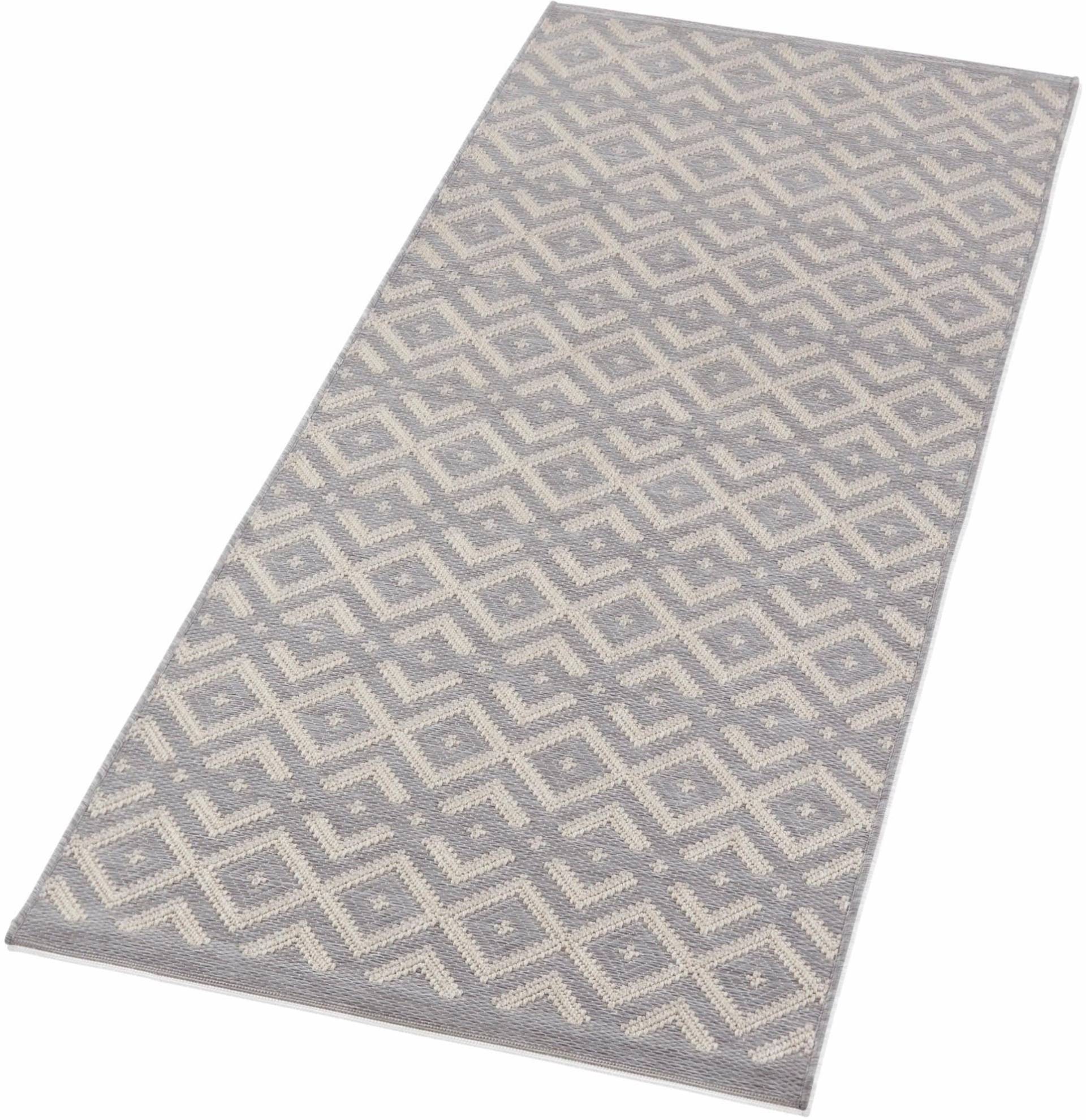 HANSE Home Läufer »Alley«, rechteckig, 4 mm Höhe, In- & Outdoor, Teppich, 3D Effekt, Teppichläufer, Wohnzimmer, Terrasse HANSE Home Läufer »Alley«, rechteckig, 4 mm Höhe, In- & Outdoor, Teppich, 3D Effekt, Teppichläufer, Wohnzimmer, Terrasse von HANSE Home