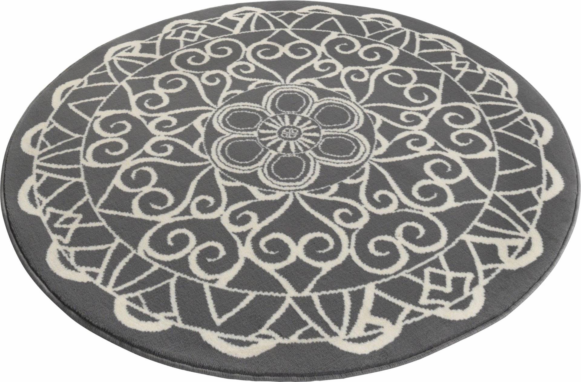 HANSE Home Teppich »Mandala 1«, rund, 9 mm Höhe, Kurzflor, Mandala Design, Graphisches Muster, Robust, Pflegeleicht HANSE Home Teppich »Mandala 1«, rund, 9 mm Höhe, Kurzflor, Mandala Design, Graphisches Muster, Robust, Pflegeleicht von HANSE Home