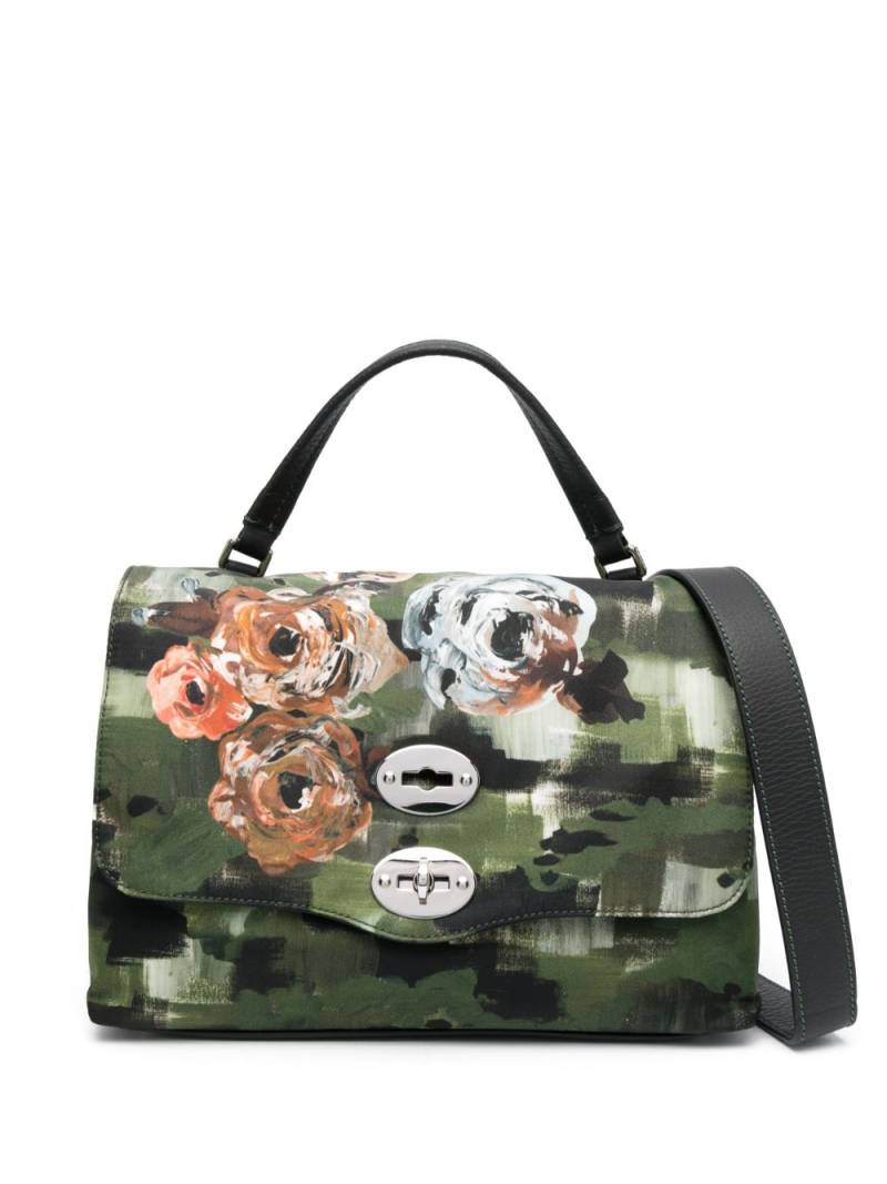 Zanellato Postina floral-print tote bag - Green von Zanellato