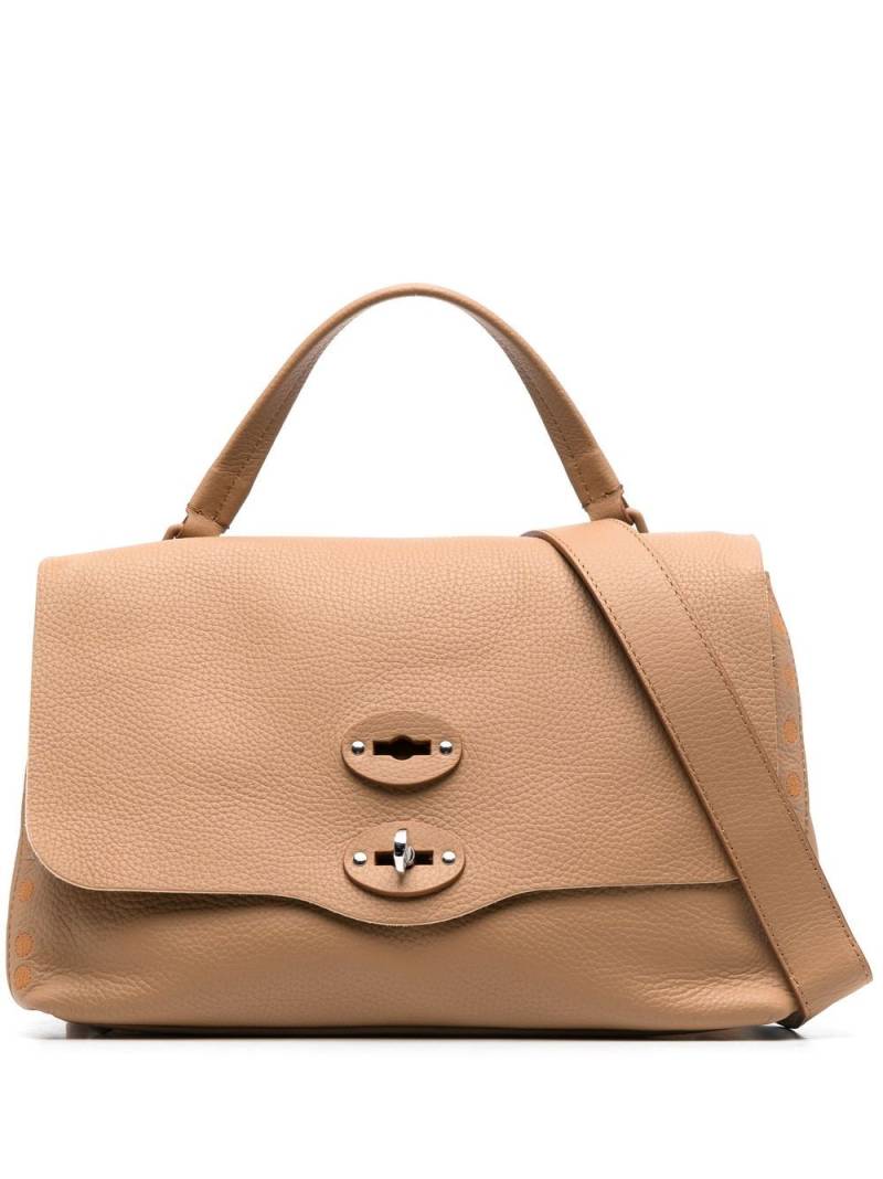 Zanellato Postina foldover shoulder bag - Brown von Zanellato