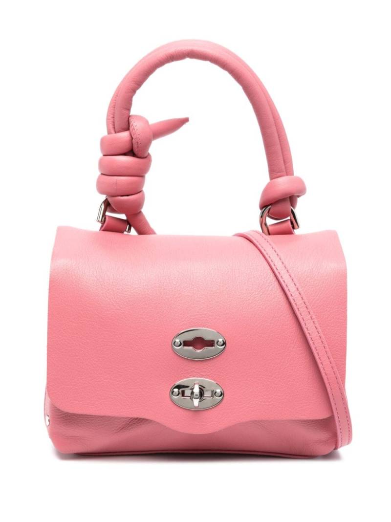 Zanellato Postina leather tote bag - Pink von Zanellato