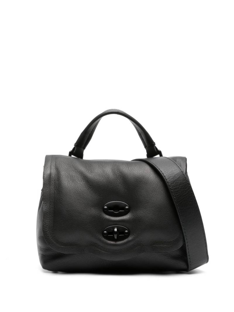 Zanellato mini Postina leather bag - Black von Zanellato