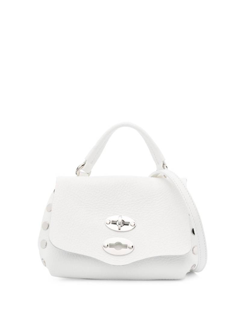 Zanellato mini Postina leather tote bag - White von Zanellato