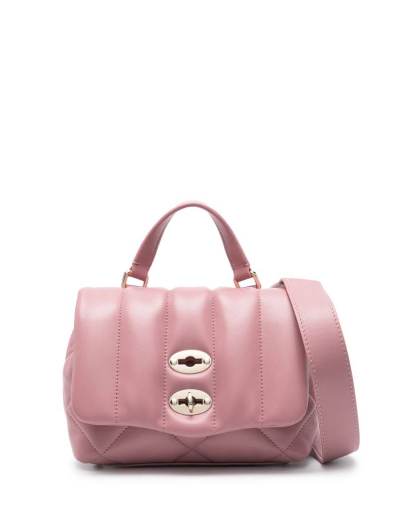 Zanellato mini leather tote bag - Pink von Zanellato