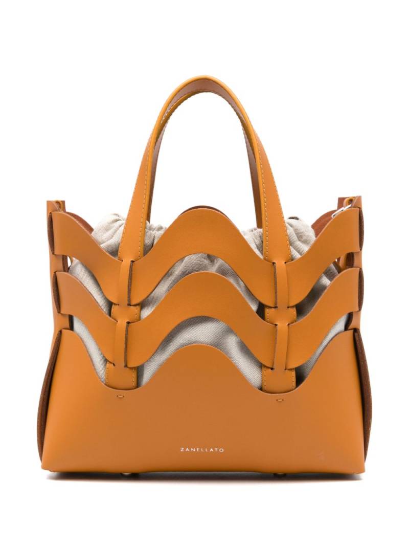 Zanellato small Dune Amar tote bag - Orange von Zanellato