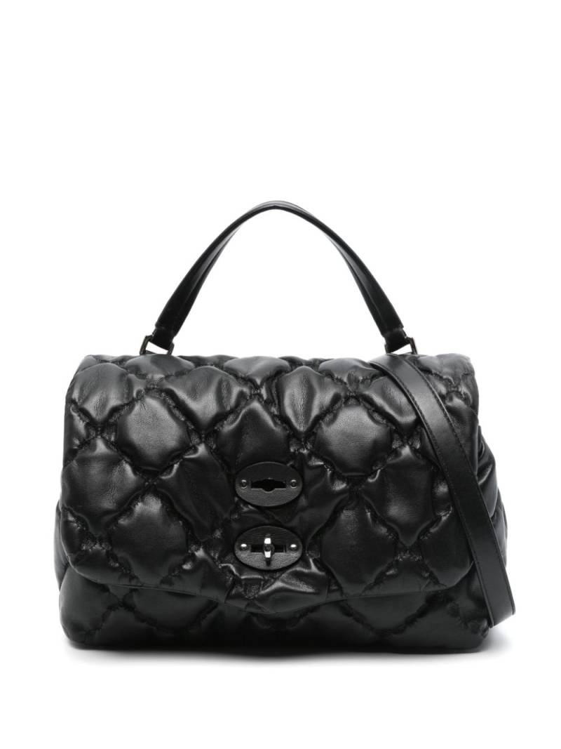 Zanellato small Postina Amar Nuvola tote bag - Black von Zanellato