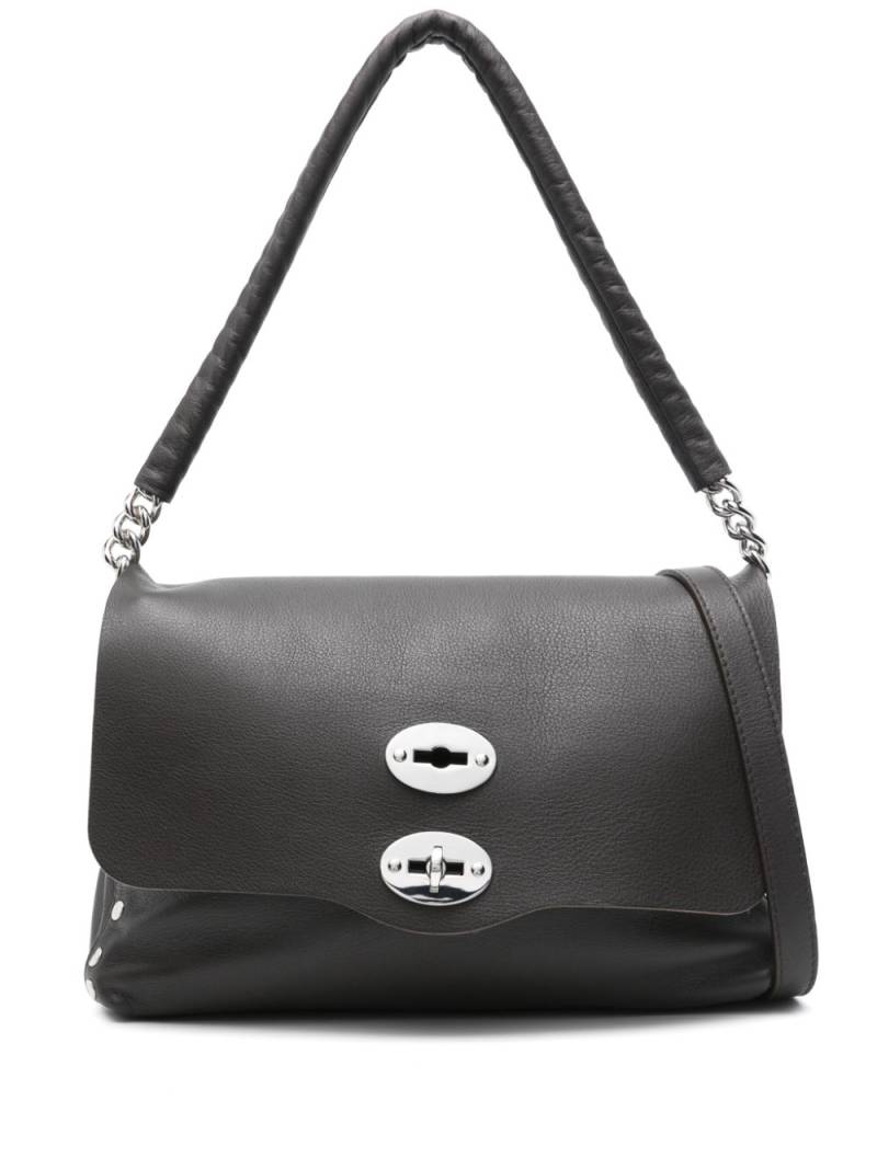 Zanellato small Postina Piuma Chain tote bag - Grey von Zanellato