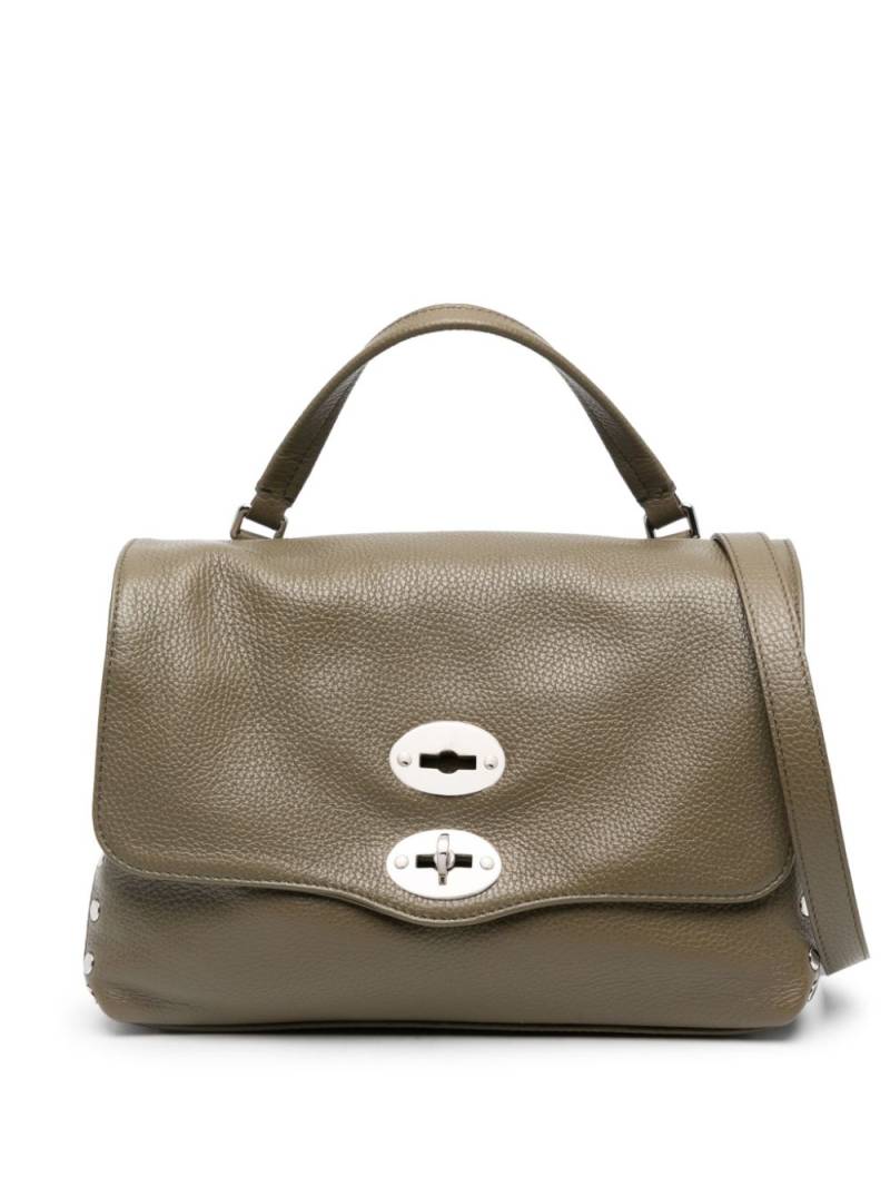 Zanellato small Postina leather tote bag - Green von Zanellato