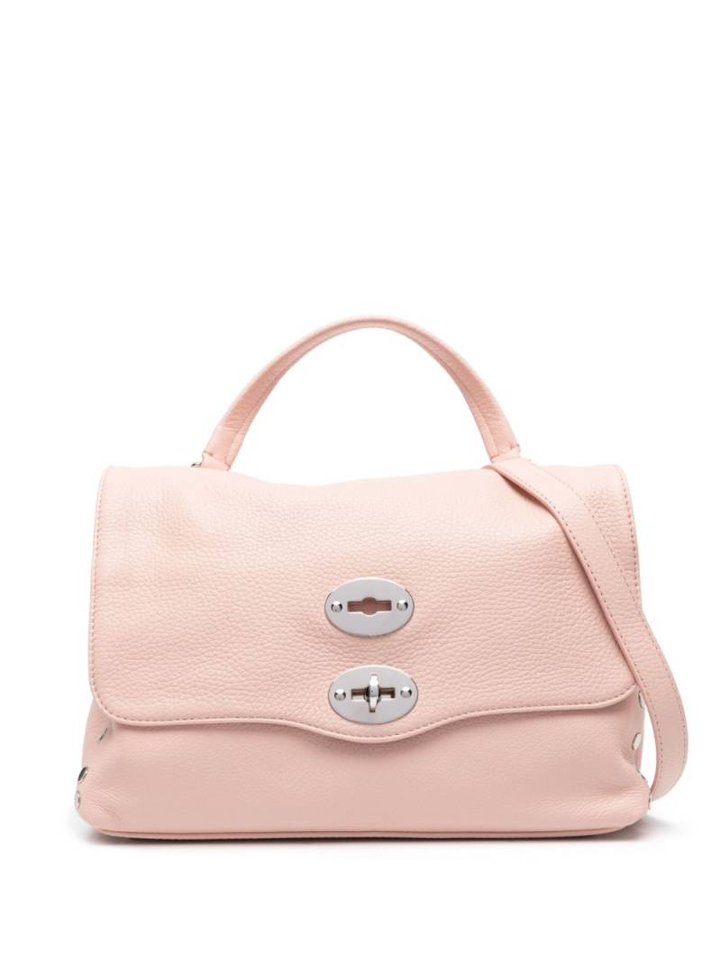 Zanellato stud-detail leather shoulder bag - Pink von Zanellato