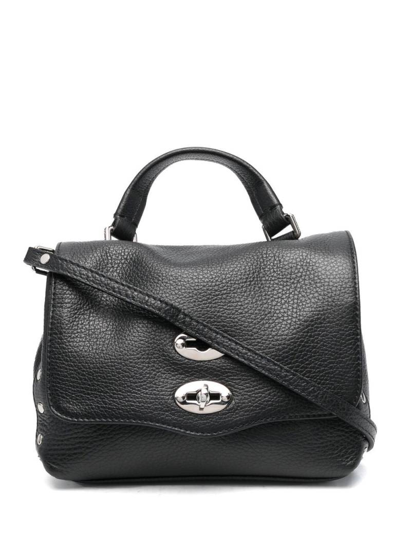 Zanellato stud-detail leather tote bag - Black von Zanellato