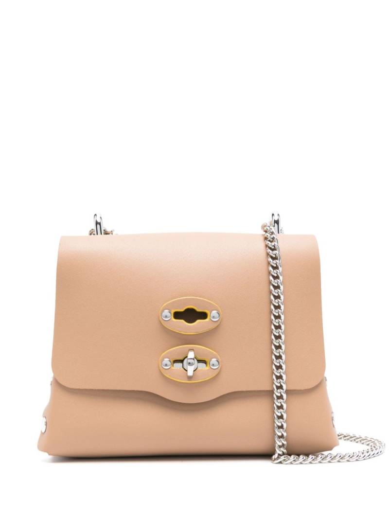 Zanellato stud-embellished cross body bag - Neutrals von Zanellato