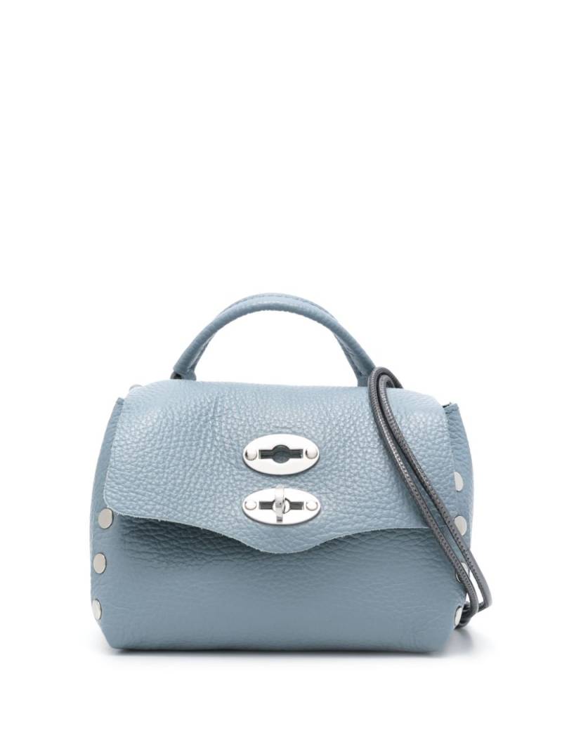 Zanellato super baby Postina tote bag - Blue von Zanellato