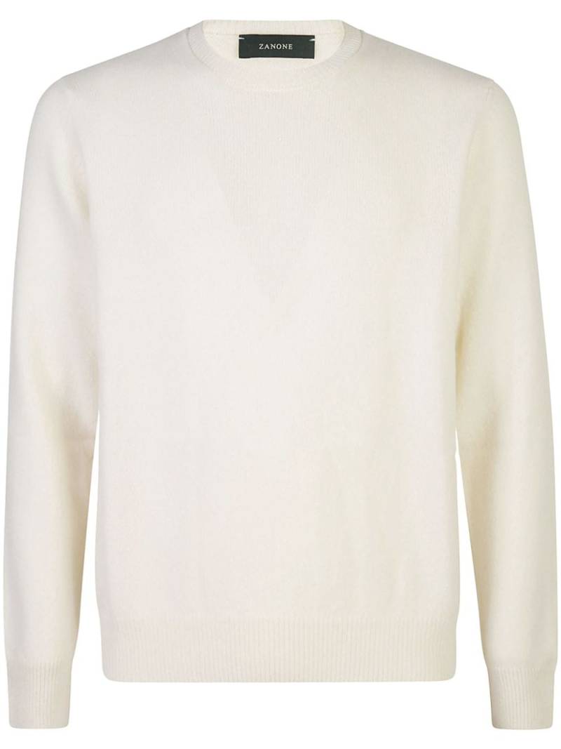 Zanone Crew neck sweatshirt - Neutrals von Zanone