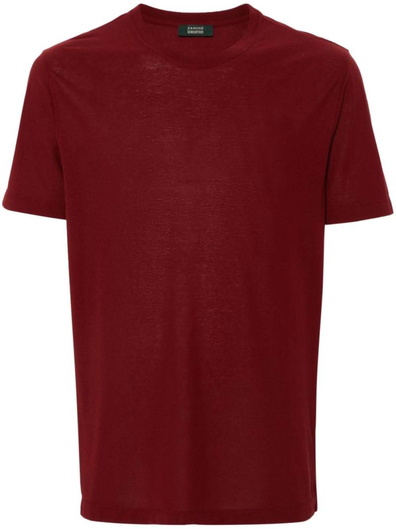 Zanone Ice cotton T-shirt - Red von Zanone