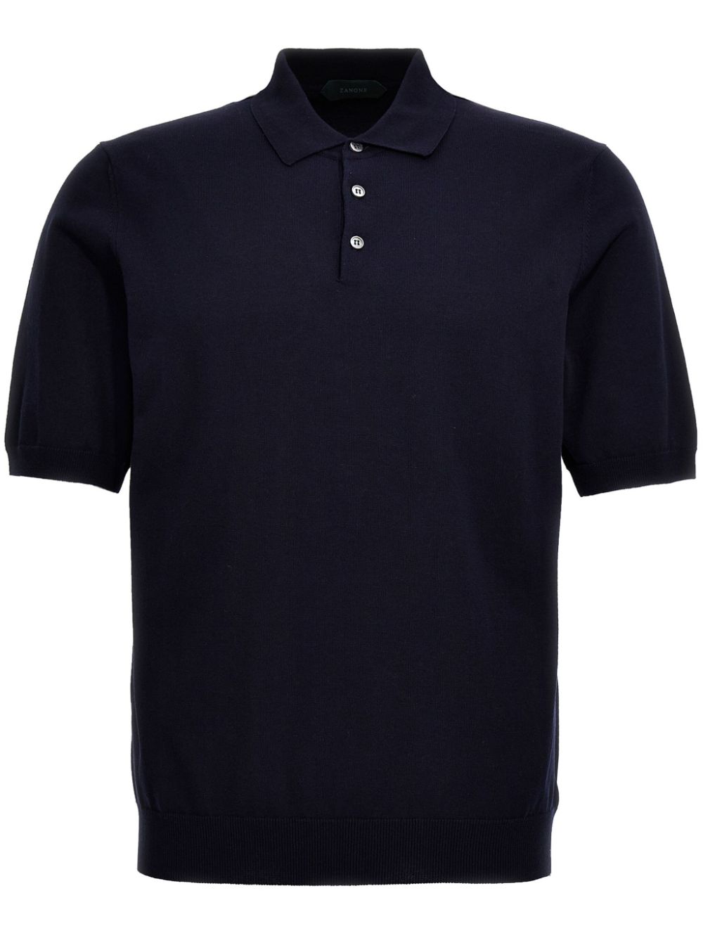 Zanone cotton polo shirt - Blue von Zanone