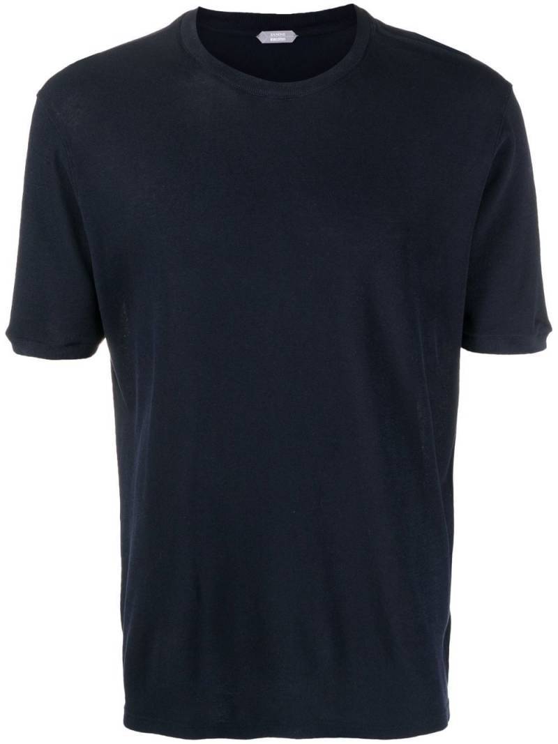 Zanone crew neck short-sleeved T-shirt - Blue von Zanone