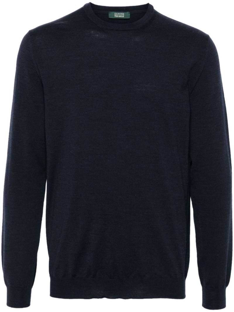 Zanone fine-knit sweater - Blue von Zanone