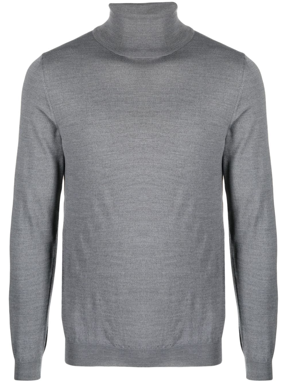 Zanone roll-neck fine-knit jumper - Grey von Zanone