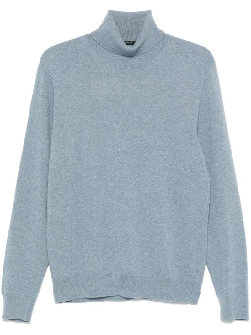 Zanone roll-neck sweater - Blue von Zanone