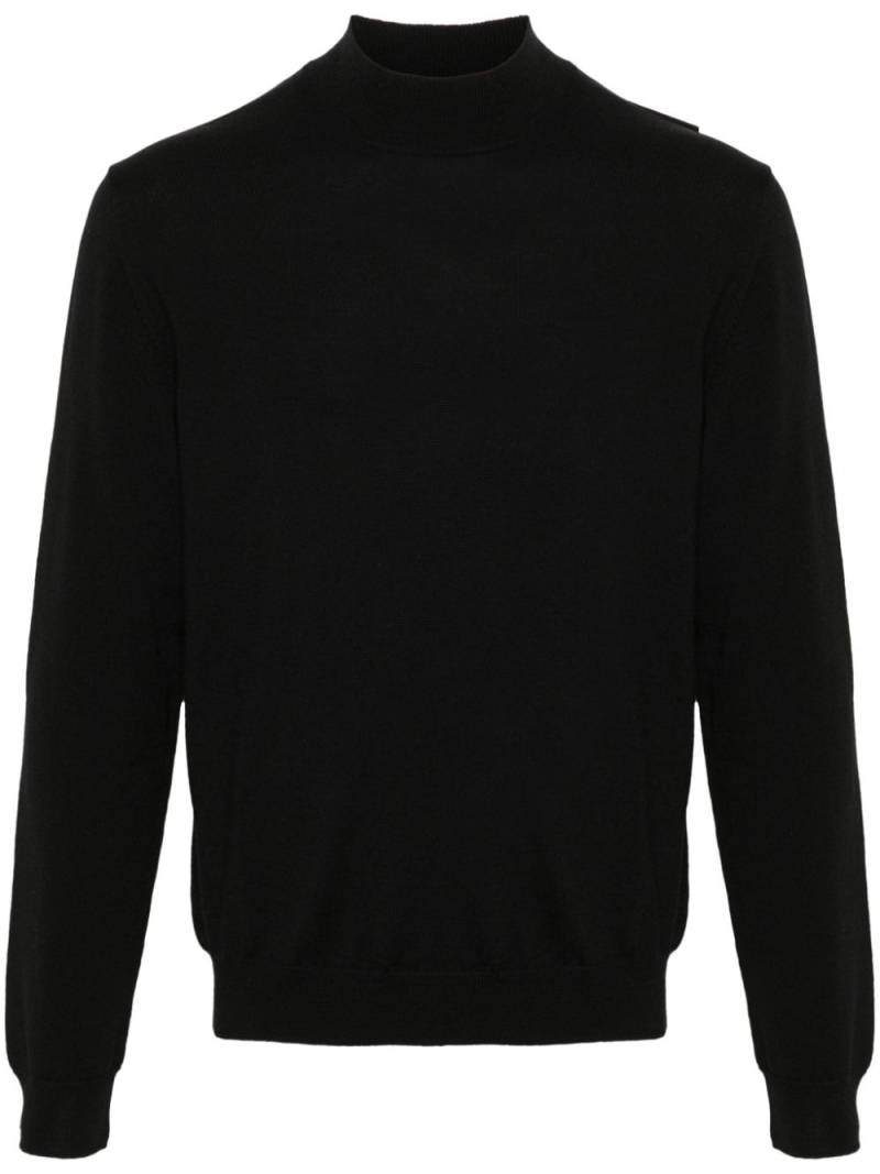 Zanone virgin-wool sweater - Black von Zanone