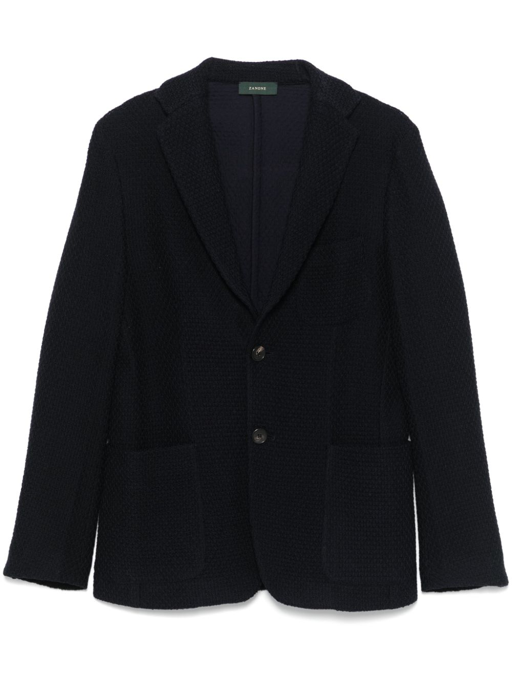 Zanone virign wool blazer - Blue von Zanone